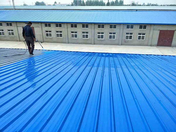 崇信 彩钢瓦喷漆翻新工业厂房、仓库